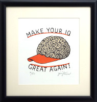 Make your IQ great again! - Jiří Slíva - grafika